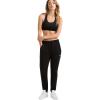Champion Women’s Sports Bra, High-Impact Compression, Moisture Wicking(Black)