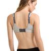 Champion Womens Sports Bra, High-Impact, Maximum Support, Breathable, Moisture Wicking(Oxford Heather/Medium Gray)