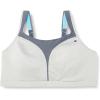 Champion Womens Sports Bra, High-Impact, Maximum Support, Breathable, Moisture Wicking(Oxford Heather/Medium Gray)