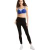 Champion Womens Sports Bra, High-Impact, Maximum Support, Breathable, Moisture Wicking(Surf the Web/Ocean Front Blue)