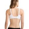 Champion Womens Sports Bra, High-Impact, Maximum Support, Breathable, Moisture Wicking(White)