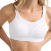Champion Womens Sports Bra, High-Impact, Maximum Support, Breathable, Moisture Wicking(White)