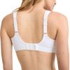Champion Womens Sports Bra, High-Impact, Maximum Support, Breathable, Moisture Wicking(White)