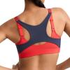Champion Women’s Sports Bra, Motion Control Zip High-impact Sports Bra, Wirefree Bra for Women(Red Flame)