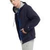 Champion mens Zip-up Hoodie, Comfortable Zip-up Hoodie Sweatshirt for Men (Reg. Or Big & Tall)(Navy C Logo)