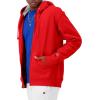 Champion mens Zip-up Hoodie, Comfortable Zip-up Hoodie Sweatshirt for Men (Reg. Or Big & Tall)(Team Red Scarlet – C Logo)