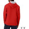 Champion mens Zip-up Hoodie, Comfortable Zip-up Hoodie Sweatshirt for Men (Reg. Or Big & Tall)(Team Red Scarlet – C Logo)