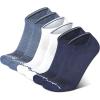 Champion Men’s 6-Pack Low Cut Socks(Blue Assorted)