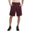 Champion Mens 7″ and 10″ Sport Shorts, Standard Fit, Lightweight, Moisture Wicking, Available in Regular and Big & Tall(Team Maroon)
