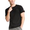 Champion Men’s Classic Everyday Soft, Comfortable T-Shirt (Regular or Big & Tall)(Black – C Logo)