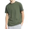 Champion Men’s Classic Short Sleeve T-Shirt, Standard Fit, Available in Regular and Big & Tall(Ground Green)