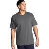 Champion Men’s Classic Short Sleeve T-Shirt, Standard Fit, Available in Regular and Big & Tall(New Manhattan Mist Heather)