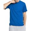 Champion Men’s Classic Short Sleeve T-Shirt, Standard Fit, Available in Regular and Big & Tall(Steel Blue Ink)