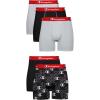 Champion Men’s Everyday Active Lightweight Stretch Boxer Briefs – 5 Pack(Black/Grey – 5 Pack)