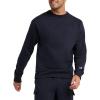 Champion Men’s Fleece Midweight Crewneck Sweatshirt (Reg. Or Big & Tall)(Navy C Logo)