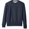 Champion Men’s Fleece Midweight Crewneck Sweatshirt (Reg. Or Big & Tall)(Navy Heather-407d55)