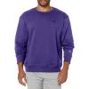 Champion Men’s Fleece Midweight Crewneck Sweatshirt (Reg. Or Big & Tall)(Purple – C Logo)