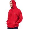 Champion Men’s Fleece Script Logo Hoodie (Reg. Or Big & Tall)(Cardinal Red)