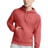 Champion Men’s Fleece Script Logo Hoodie (Reg. Or Big & Tall)(Cosy Brick Red – Tonal Script Logo)