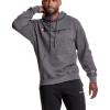 Champion Men’s Fleece Script Logo Hoodie (Reg. Or Big & Tall)(Granite Heather Script)