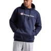 imageChampion Mens Fleece Script Logo Hoodie Reg Or Big ampamp TallNavy  Classic Script Logo