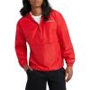 Champion Men’s Jacket, Stadium Full-zip Jacket, Wind Resistant, Water Resistant Jacket for Men(Scarlet Small – Small Script Logo)