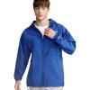 Champion Men’s Jacket, Stadium Full-zip Jacket, Wind Resistant, Water Resistant Jacket for Men(Surf the Web Small – Small Script Logo)