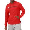 Champion Men’s Long Sleeve T-shirt Hoodie (Retired Colors)(Scarlet – Classic Script Logo)