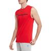 Champion Men’s Muscle Tank, Classic Graphic Muscle Tee, Sleeveless T-shirt for Men (Reg. Or Big & Tall)(Scarlet – Classic Script Logo)