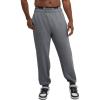 Champion Men’s Powerblend Fleece Joggers(Granite Heather – C Patch Logo)