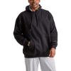 Champion Men’s Pullover Fleece Hoodie, Midweight, C Logo (Reg. Or Big & Tall)(Black – C Logo)