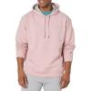 Champion Men’s Pullover Fleece Hoodie, Midweight, C Logo (Reg. Or Big & Tall)(Dream Pink C Logo)
