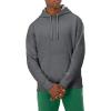 Champion Men’s Pullover Fleece Hoodie, Midweight, C Logo (Reg. Or Big & Tall)(Granite Heather)
