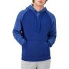 Champion Men’s Pullover Fleece Hoodie, Midweight, C Logo (Reg. Or Big & Tall)(Jewel Sapphire Stripe C Logo)