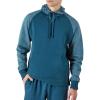 Champion Men’s Pullover Fleece Hoodie, Midweight, C Logo (Reg. Or Big & Tall)(Metallic Teal C Logo)