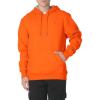Champion Men’s Pullover Fleece Hoodie, Midweight, C Logo (Reg. Or Big & Tall)(Orange C Logo)