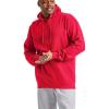 Champion Men’s Pullover Fleece Hoodie, Midweight, C Logo (Reg. Or Big & Tall)(Team Red Scarlet C Logo)