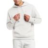Champion Men’s Pullover Fleece Hoodie, Midweight, C Logo (Reg. Or Big & Tall)(White C Logo)