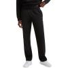 Champion Men’s Sweatpants, Fleece, Open-bottom Sweatpants for Men (Reg. Or Big & Tall)(Black – C Patch Logo)