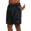Champion Mens Swim Trunks with Mesh Liner, 7″ Inseam Quick Drying Mens Bathing Suit, Board Shorts for Swimming and Beach(Black/Logo)