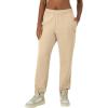 Champion Womens Cinched-Bottom Fleece Sweatpants, Oversized Fit, Midweight(Champagne Frost)