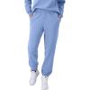 Champion Womens Cinched-Bottom Fleece Sweatpants, Oversized Fit, Midweight(Plaster Blue)