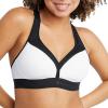 Champion Women’s Curvy Sports Bra Textured(White/Black)