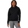Champion Women’s Pullover Fleece Hoodie, Loose Fit, Midweight, Script Logo(Black – C Logo)