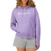 Champion Women’s Pullover Fleece Hoodie, Loose Fit, Midweight, Script Logo(Lavish Lavender Script)