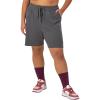 Champion Women’s Shorts, Jersey Shorts, Soft, Lightweight, Comfortable Shorts for Women, 5″ (Plus Size Available)(Granite Heather)
