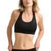 Champion Women’s Sports Bra, High-Impact Compression, Moisture Wicking(Black)
