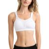 Champion Womens Sports Bra, High-Impact, Maximum Support, Breathable, Moisture Wicking(White)