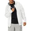 Champion mens Zip-up Hoodie, Comfortable Zip-up Hoodie Sweatshirt for Men (Reg. Or Big & Tall)(White – C Logo)
