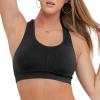 Racerback Sports Bra, Champion Infinity(Black)